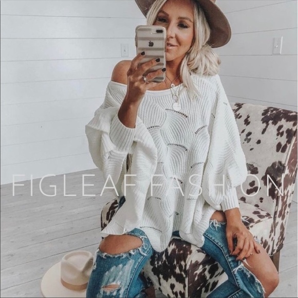 Figleaffashion Sweaters - NWOT Off the Shoulder Cozy Knit Sweater